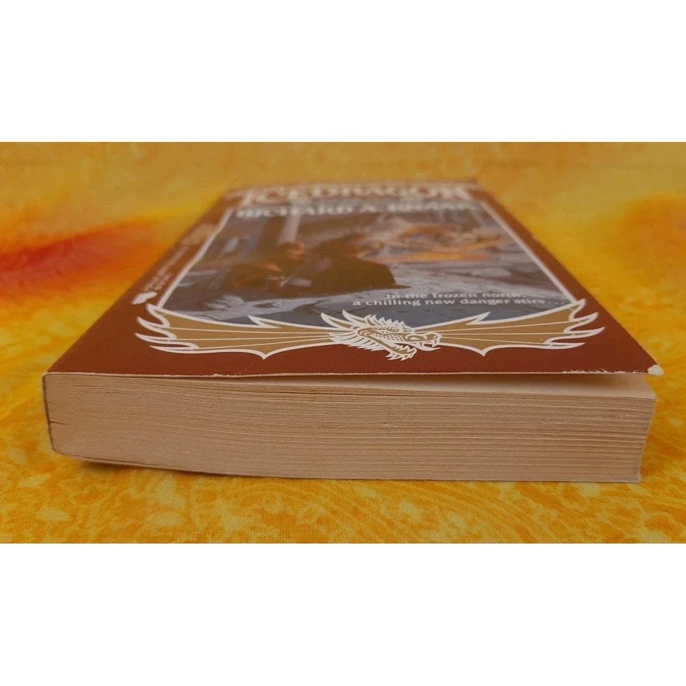 The Dragonrealm: Ice Dragon - Paperback By Knaak, Richard A. First Edition 1989